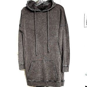 Women Gray Hoodie Sweater